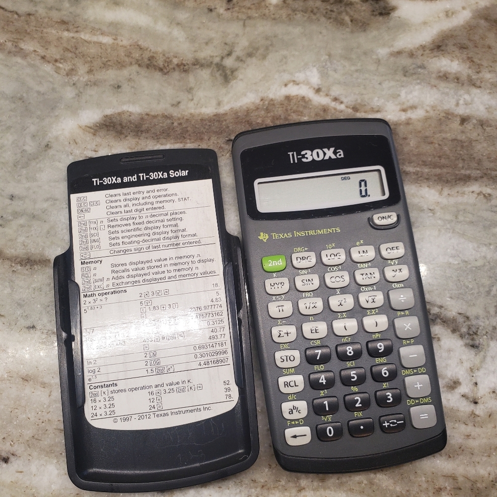 Texas Instruments TI-30Xa Scientific Calculator